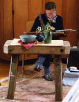 The painting studio